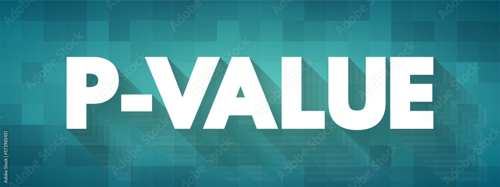 Aufkleber p-value measures the probability of obtaining the observed results, assuming that the null hypothesi
