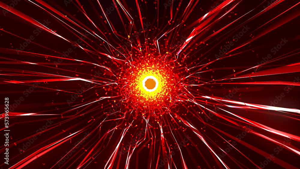 Poster colorful tunnel background. abstract circular tunnel. vortex tunnel. wormhole. abstract energy tunne