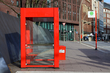 Red Bus Stop