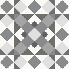 Monochrome geometric seamless patterns
