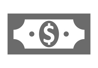 Cash Icon in trendy flat style isolated on white background. Money symbol for your web site design, logo, app, UI. Vector illustration, EPS10.