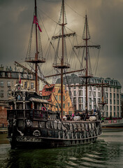 tourist ship in gdansk © Jurand