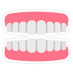 Teeth Sticker Icon
