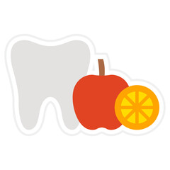 Nutrition Sticker Icon