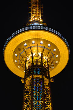  Dragon Tower at night, Harbin