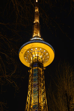  Dragon Tower at night, Harbin