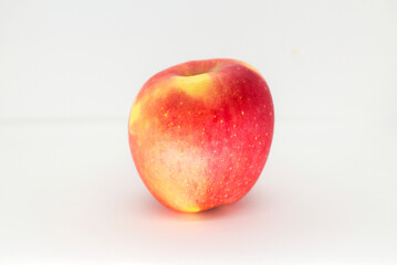 red apple isolated on white