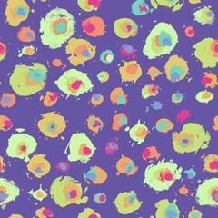 seamless pattern with dots 