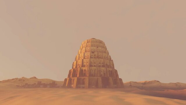 The Tower Of Babel 3D Video Animation