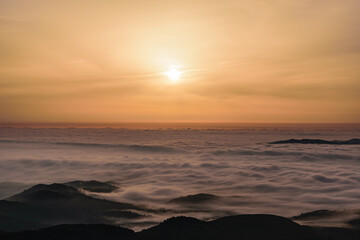 Sea ​​of ​​clouds