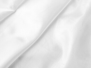 Fototapeta premium white silk fabrik background with copy space for inscription,satin backdrop