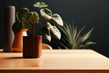 plant on the table