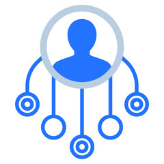 delegation or multitasking icon