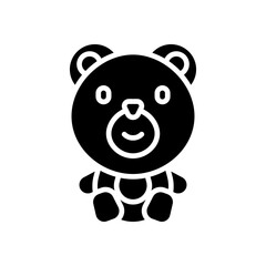 teddy bear icon for your website design, logo, app, UI. 