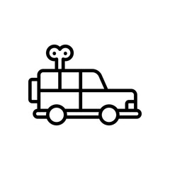 car icon for your website design, logo, app, UI. 