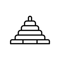 stacking ring icon for your website design, logo, app, UI. 