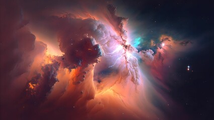 Fototapeta na wymiar Nebula