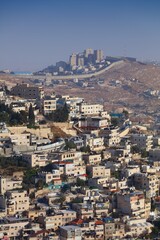 Obraz premium East Jerusalem Green Line wall