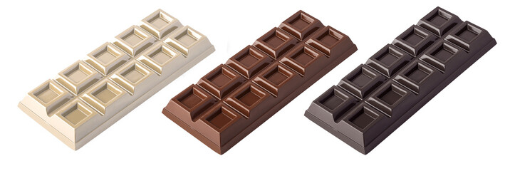 chocolate bars set