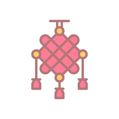 chinese knot icon for your website design, logo, app, UI. 