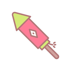 rocket icon for your website design, logo, app, UI. 