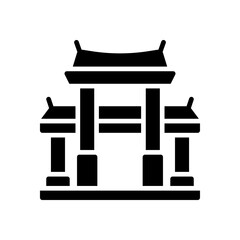 gate icon for your website design, logo, app, UI. 