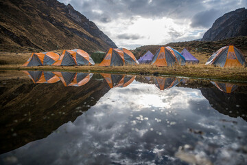 Campsite Reflection - 573992683