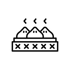 baozi icon for your website design, logo, app, UI. 
