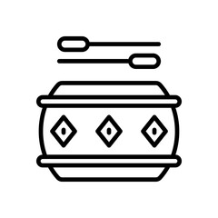 drum icon for your website design, logo, app, UI. 