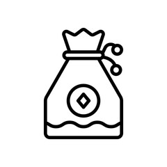 gift bag icon for your website design, logo, app, UI. 