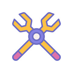 wrench icon for your website design, logo, app, UI. 