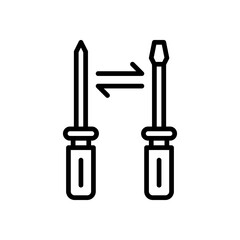 screwdriver icon for your website design, logo, app, UI. 