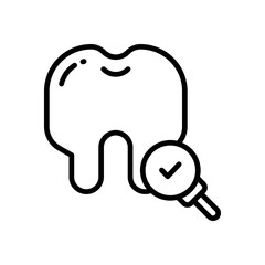 dental icon for your website design, logo, app, UI. 