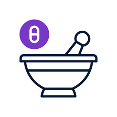 mortar icon for your website design, logo, app, UI. 