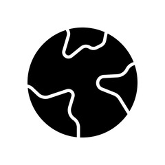earth icon for your website design, logo, app, UI. 