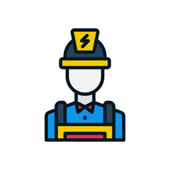 electrician icon for your website design, logo, app, UI. 