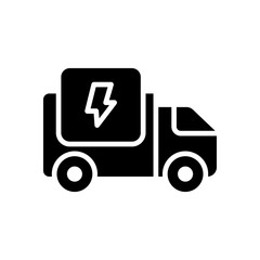 truck icon for your website design, logo, app, UI. 