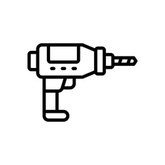 drill icon for your website design, logo, app, UI. 