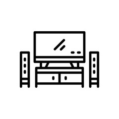 home theater icon for your website, mobile, presentation, and logo design.