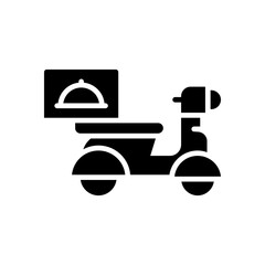 food delivery icon for your website design, logo, app, UI. 