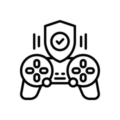 protection icon for your website, mobile, presentation, and logo design.