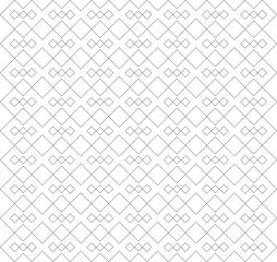 Seamless abstract linear pattern background with squares