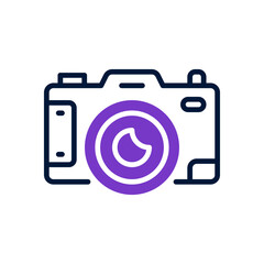 camera icon for your website, mobile, presentation, and logo design.