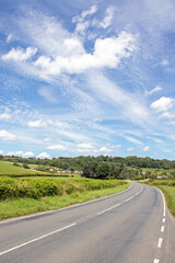Wales countryside of the UK.