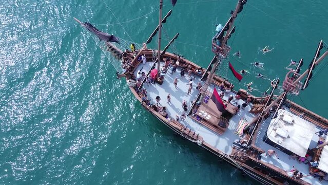 Barco Pirata em Florian&oacute;polis