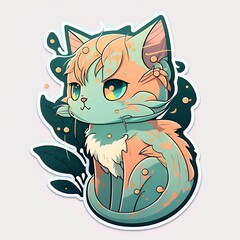 Sticker de gatos fofos / cute cats stickers
