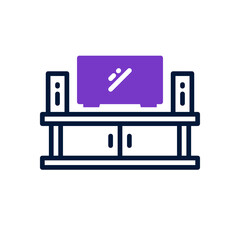 home theater icon for your website design, logo, app, UI. 