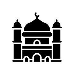 mosque icon for your website design, logo, app, UI. 