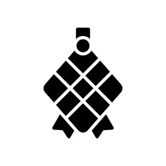 ketupat icon for your website design, logo, app, UI. 