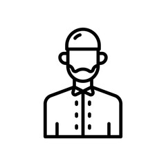 muslim icon for your website design, logo, app, UI. 